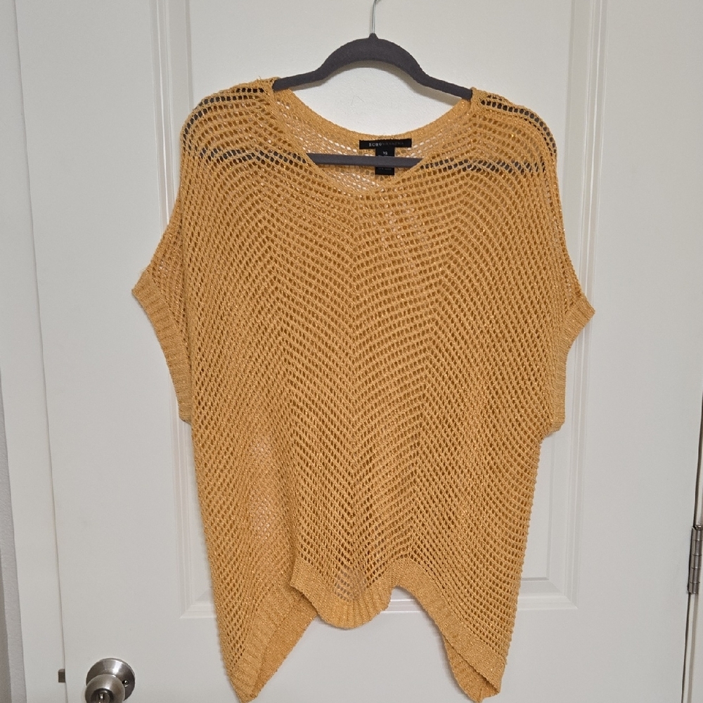 BCBGMaxAzria Golden Knit Sweater